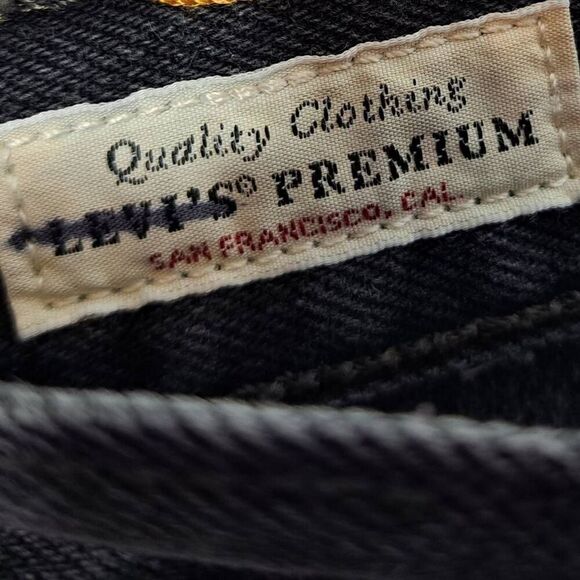 Levi's Premium Big E 501 Jeans in Charcoal Wash size 25 - Picture 9 of 11